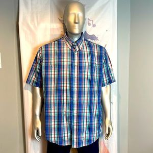 Croft & Barrow XL Casual Short Sleeve Button Down Shirt Size X Large